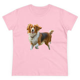 Nederlandse Kooikerhondje   Women's Midweight Cotton Tee