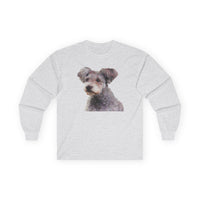 Hungarian Pumi Unisex Cotton Long Sleeve Tee