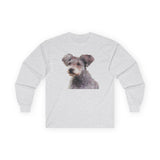 Hungarian Pumi Unisex Cotton Long Sleeve Tee