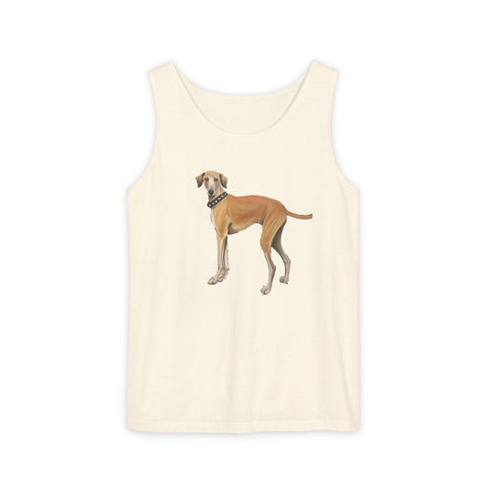 Sloughi - Unisex Relaxed Fit Garment-Dyed Tank Top