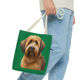 French Briard Tote Bag (AOP)