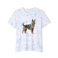 Swedish Vallhund Unisex Fashion Tie-Dyed T-Shirt
