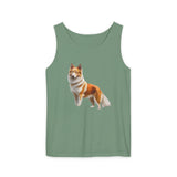 Norrbottenspets Unisex Relaxed Fit Garment-Dyed Tank Top