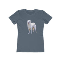 Hungarian Kuvasz  Women's Slim Fit Ringspun Cotten Tee