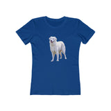 Hungarian Kuvasz  Women's Slim Fit Ringspun Cotten Tee