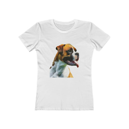 Boxer 'Cooper' - Women's Slim Fit T-Shirt Made from 100% Cotton