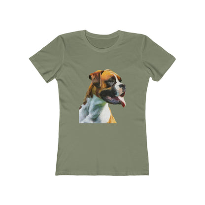 Boxer 'Cooper' - Women's Slim Fit T-Shirt Made from 100% Cotton