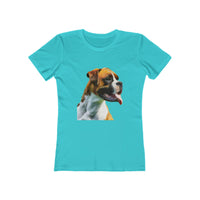 Boxer 'Cooper' - Women's Slim Fit T-Shirt Made from 100% Cotton