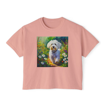 Bolognese Women's Oversized Boxy Tee