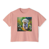 Bolognese Women's Oversized Boxy Tee