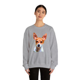 Rat Terrier Unisex 50/50  Crewneck Sweatshirt