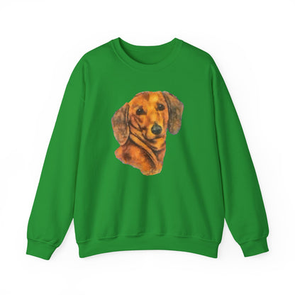 Dachshund 'Doxie #1' Unisex 50/50 Crewneck Sweatshirt