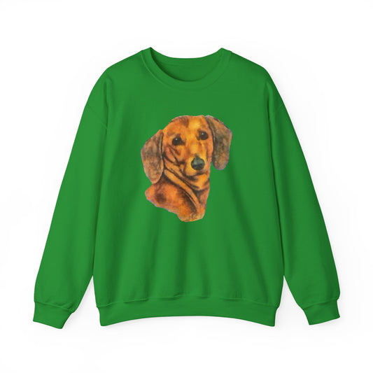 Dachshund 'Doxie #1' Unisex 50/50 Crewneck Sweatshirt