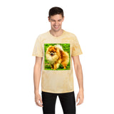 Pomeranian 'Pom Pom' Unisex Color Blast T-Shirt