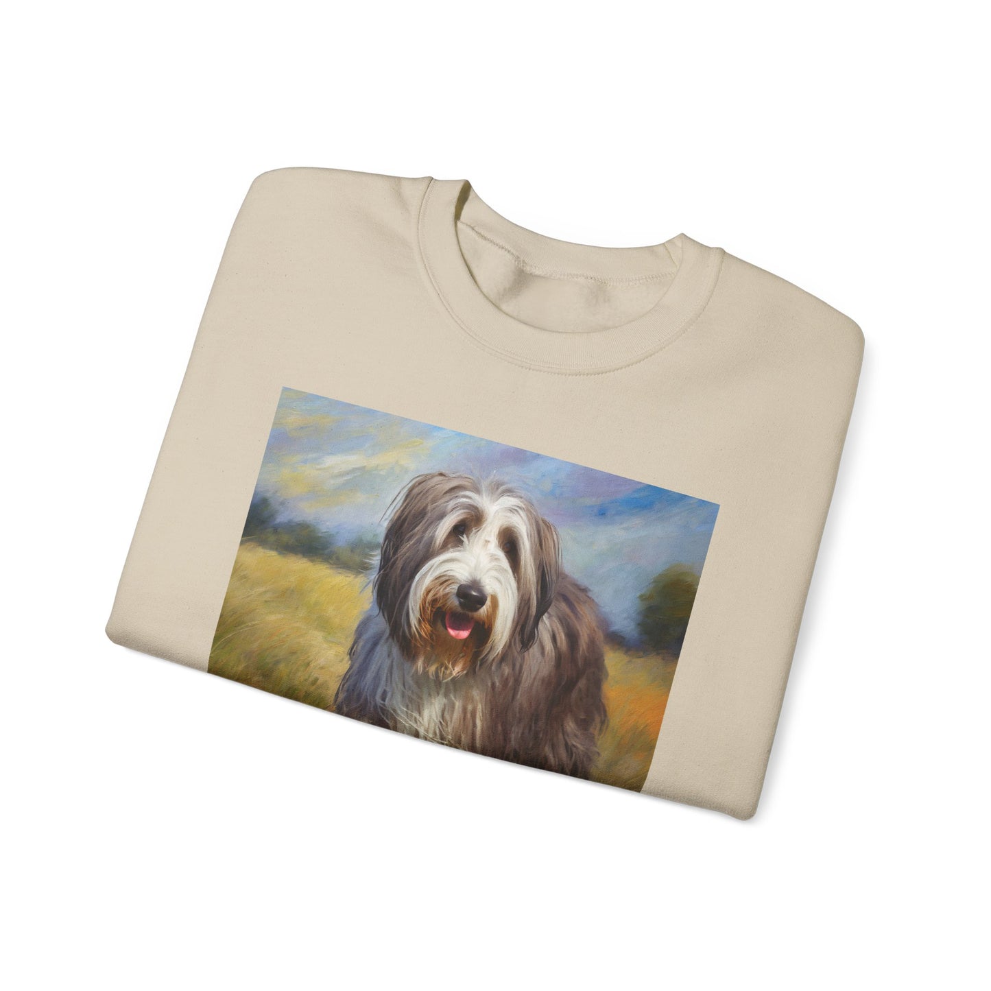 Bearded Collie Charm Crewneck Sweatshirt