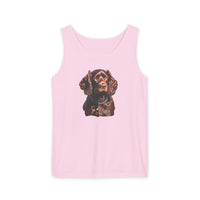 Boykin Spaniel Unisex Relaxed Fit Garment-Dyed Tank Top