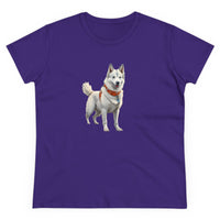 Yakutian Laika  Women's Midweight Cotton Tee