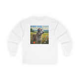 Irish Wolfhound Unisex Classic Cotton Long Sleeve Tee