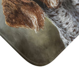 German Wirehaired Pointer Bathroom Rug Mat