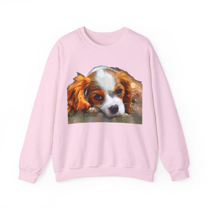 Cavalier King Charles Spaniel Puppy Crewneck Sweatshirt