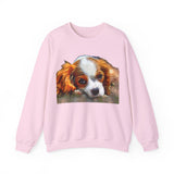 Cavalier King Charles Spaniel Puppy Crewneck Sweatshirt