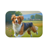 Nederlandse Kooikerhondje  Bathroom Rug Mat