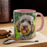Lagotto Romagnolo 'Italian Truffle Dog' - Accent - Ceramic Coffee Mug, 11oz