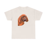 Redbone Coonhound Unisex Heavy Cotton Tee