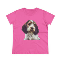 Petit Basset Griffon Vendéen Women's Midweight Cotton Tee
