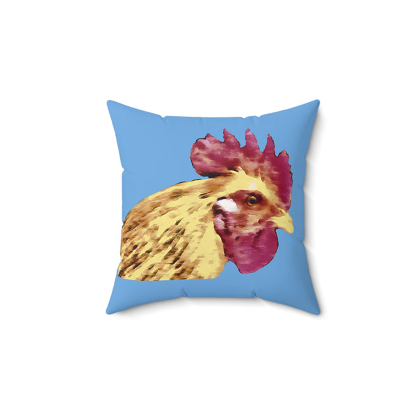 Rooster 'Spencer'  -  Spun Polyester Throw Pillow