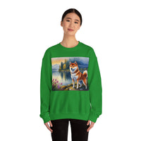 Shiba Inu Unisex 50/50 Crewneck Sweatshirt