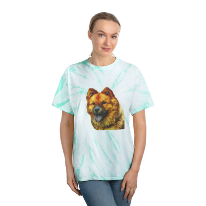 Chow Chow Unisex Tie-Dye Tee, Cyclone