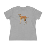 Sloughi - Arabian Greyhound - Women's Relaxed Fit Cotton Tee