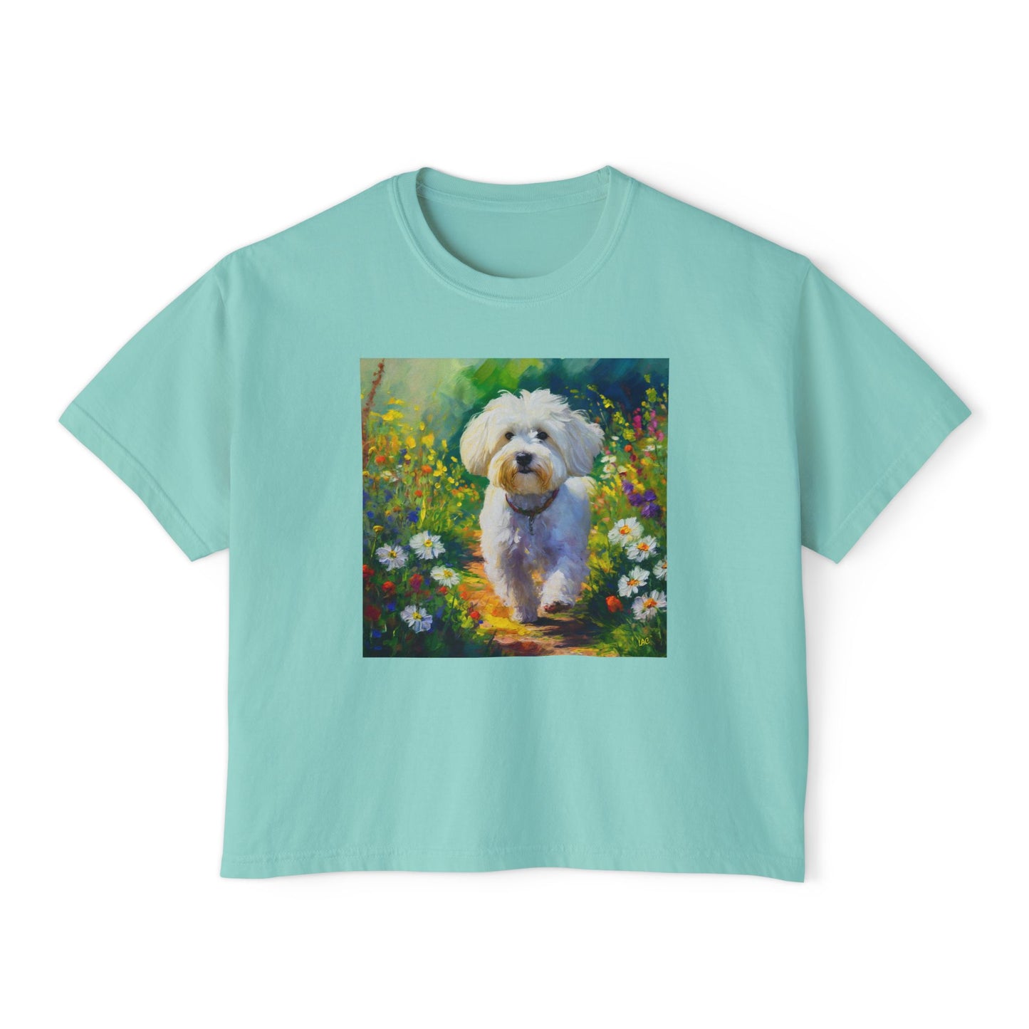 Bolognese Women's Oversized Boxy Tee