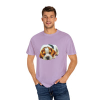 English Foxhound Unisex Relaxed Fit Garment-Dyed T-shirt