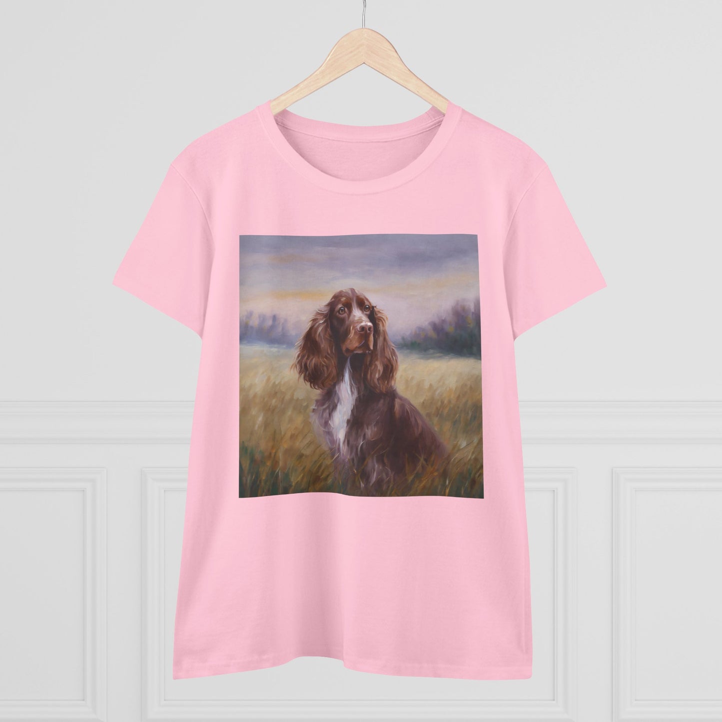 Field Spaniel Women's Midweight Cotton Tee