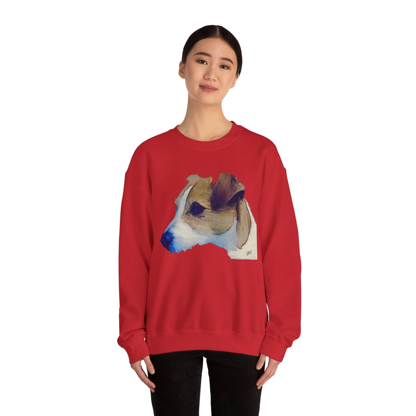Parson Jack Russell Terrier Unisex Crewneck Sweatshirt