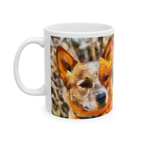 Red Heeler - Australian Cattle Dog -   -  Ceramic Mug 11oz