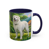 Hungarian Kuvasz - Ceramic Accent Coffee Mug - 2 Sizes