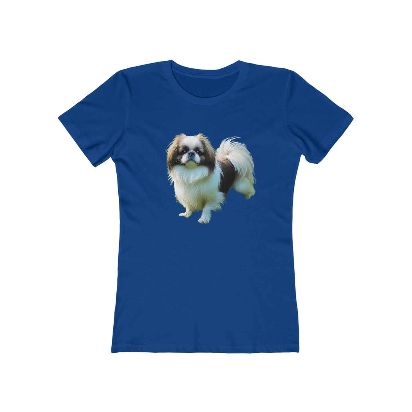 Jaapanese Chin - Slim Fitted Ringspun Cotton Tee for Women