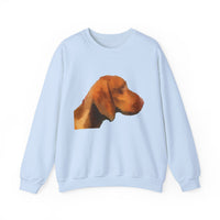 Vizsla Unisex 50/50  Crewneck Sweatshirt