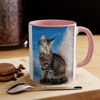Cat Teris of Tinos Accent Coffee Mug, 11oz