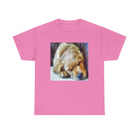 Golden Retriever 'Zuko' Unisex Heavy Cotton Tee