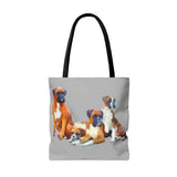 Boxer "Quartet" Tote Bag