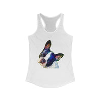 Boston Terrier 'Skipper' Women's Racerback Tank