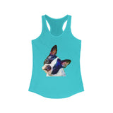 Boston Terrier 'Skipper' Women's Racerback Tank