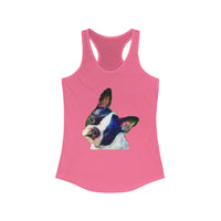 Boston Terrier 'Skipper' Women's Racerback Tank