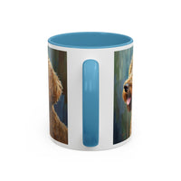 Labradoodle  =- Ceramic Accent Mug - 2 Sizes