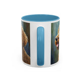 Labradoodle  =- Ceramic Accent Mug - 2 Sizes