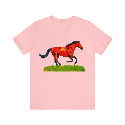 Horse 'Old Red' -  Classic Jersey Short Sleeve Tee